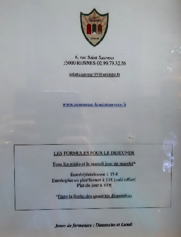 Z2112-10 AET35 01 Menu Saint-Sauveur