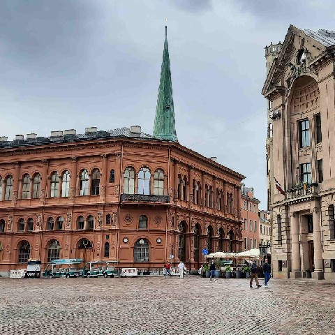 Z2406-12 J1 037 Riga Ancienne Bourse - Musée d'Art