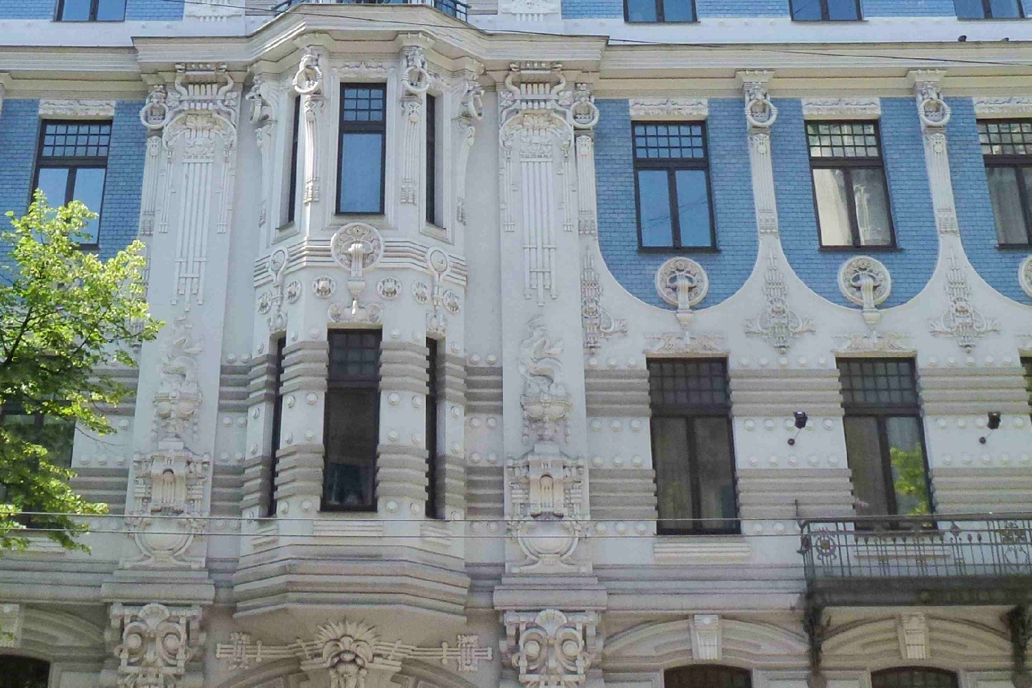 Z2406-16 J5 298a Riga - Elizabetes iela - C'est de l'Eisenstein
