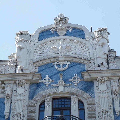 Z2406-16 J5 298b Riga - Elizabetes iela - C'est de l'Eisenstein