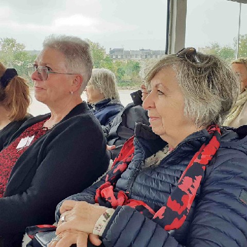 Z2410-03 GDG 79 Bordeaux - Dames en bateau