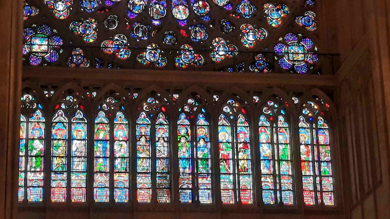 Z2510-10 AG GDG Paris 39b - la cathédrale -  sous la rosace sud