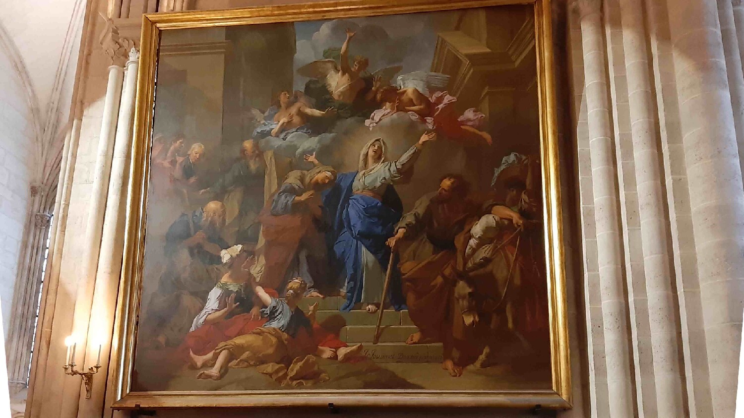 Z2510-10 AG GDG Paris 58 - la cathédrale - grand tableau sortie sud