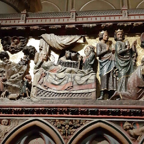 Z2510-10 AG GDG Paris 41 - la cathédrale - l'Annonce, la Nativité et les rois mages