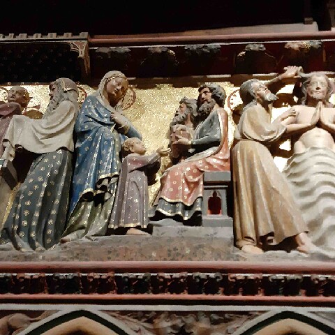Z2510-10 AG GDG Paris 43 - la cathédrale - Présentation au Temple et Baptème de Jésus