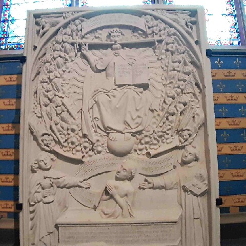 Z2510-10 AG GDG Paris 50 - la cathédrale - Les deux glaives symbolisent la puissance de la parole divine