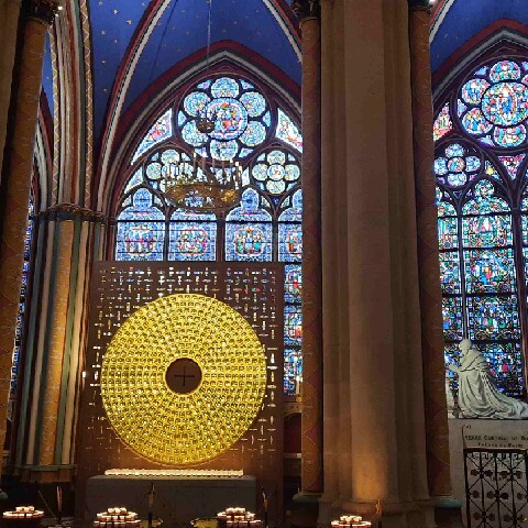 Z2510-10 AG GDG Paris 52 - la cathédrale - Reliquaire de la Sainte Couronne