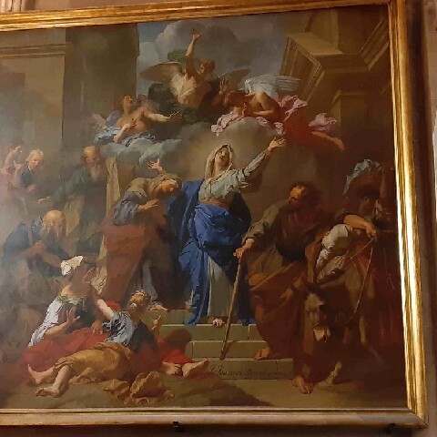 Z2510-10 AG GDG Paris 58 - la cathédrale - grand tableau sortie sud