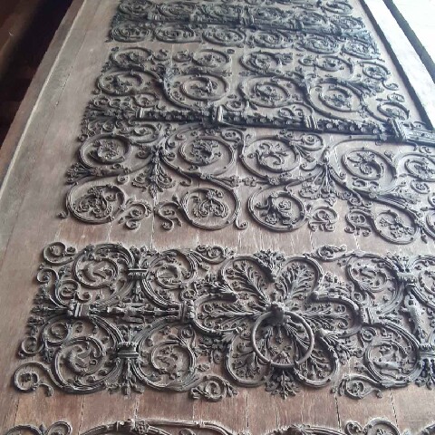 Z2510-10 AG GDG Paris 58a - la cathédrale - détail du portail sud