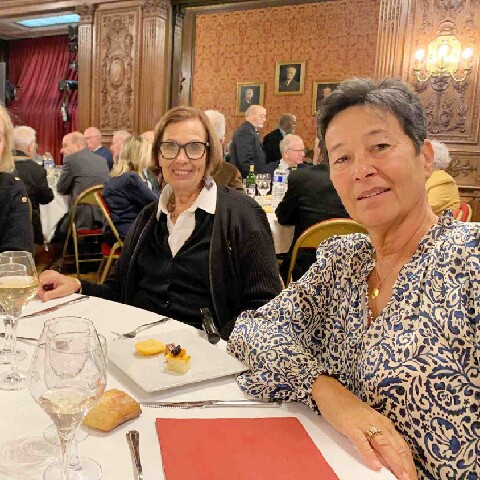 Z2510-10 AG GDG Paris 65 - aux Gueules Cassées - le déjeuner